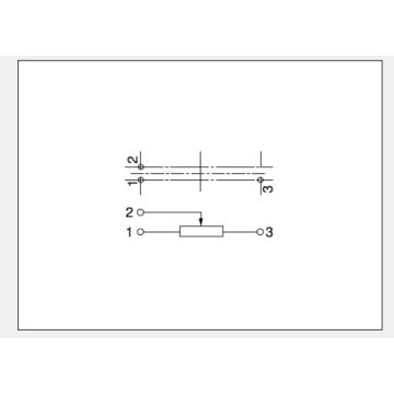 Rs301 series Sliding potentiometer