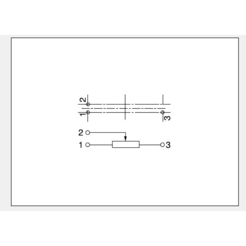 Chiết áp trượt dòng Rs301