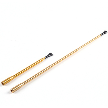 Retractable Cigarette Holder for Ladies: Audrey Style Metal Telescopic Long Tube