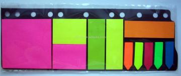 self-adhesive note set