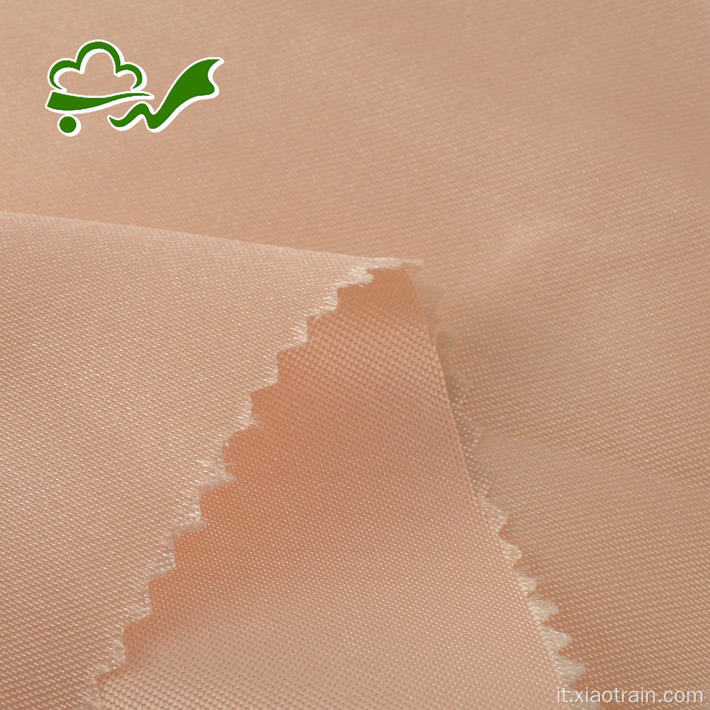 Tessuto morbido in raso 100% poliestere per indumento
