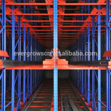 China Supplier Radio Shuttle Pallet Racks System With Pallet Runner