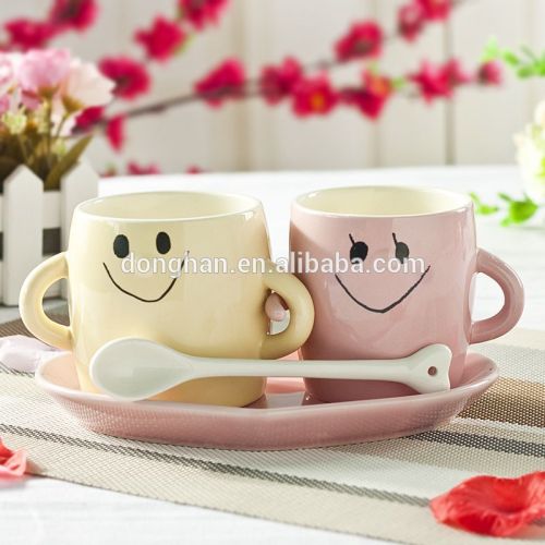 china wholesale the pink heart shaped mug,coffee mug,porcelain mug