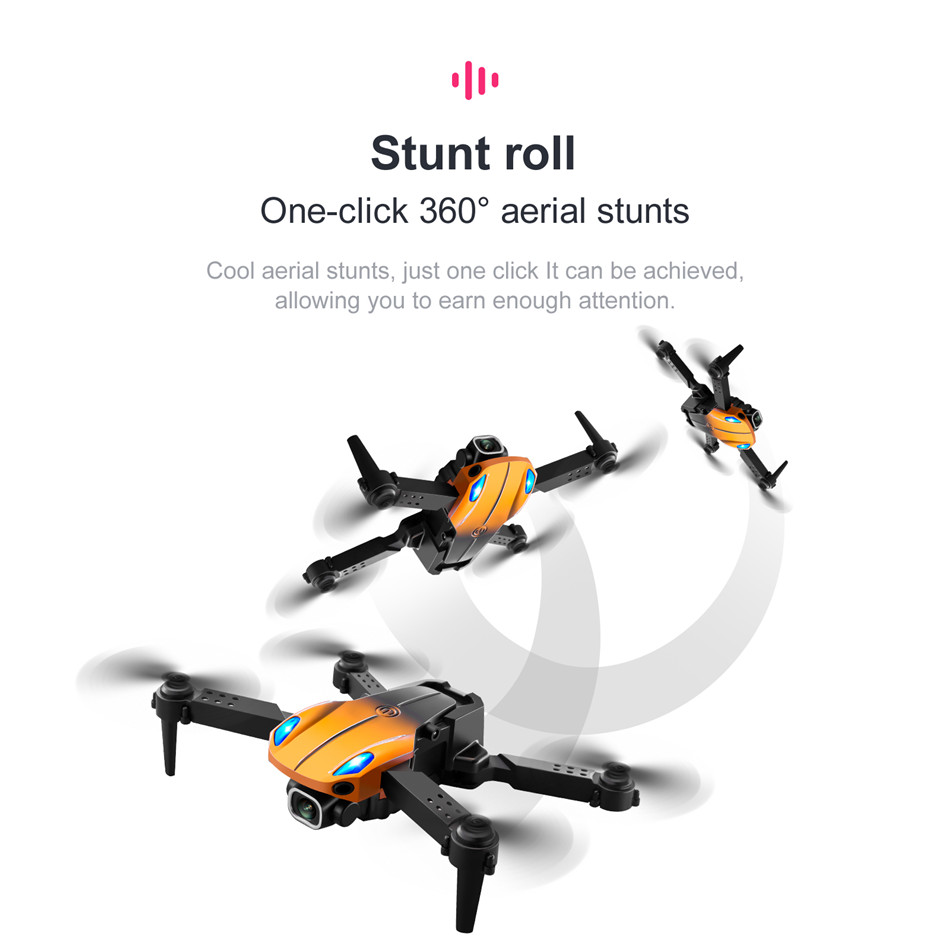 Customizable camera drone KY907 4K Obstacle avoidence dual camera drone Gesture Photos and 50x zoom drone quadcopter