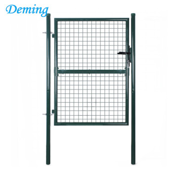 galvanized welded wire mesh metal garden fence gate