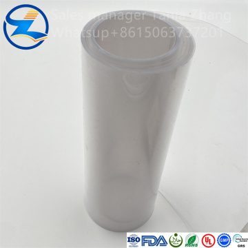 240mic transparent customizable PVC film