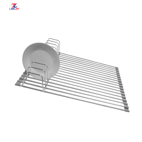 Environmental kitchen Storage stainless steel dish rack