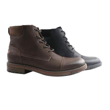 Martin botas sapatos masculinos de couro