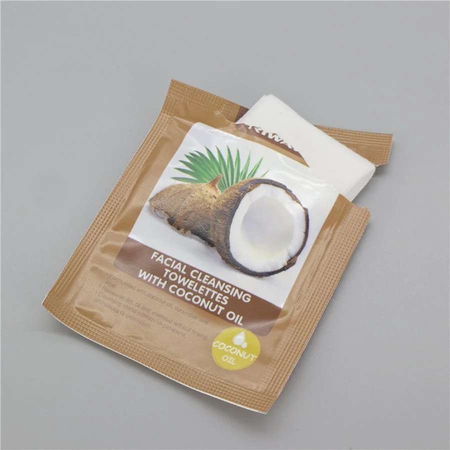 Cosmetic Makeup Remove Private Label Facial Wipes with Coconut Oil