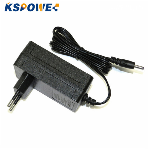 EU Plug DC 24V1.25A 30W Adaptor Daya RoHS