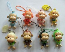 Cartoon cell phone chain