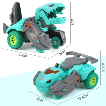 Transforming Dinosaur Crash Car Toy