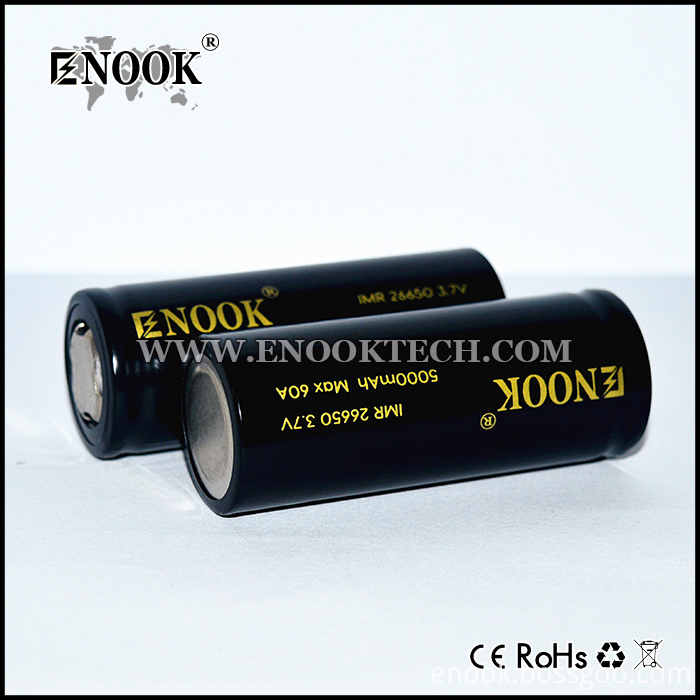 Newest  ENOOK 26650 5000mAh Battery