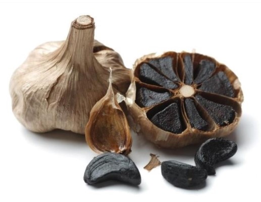 Alto valor nutricional beneficioso ajo negro