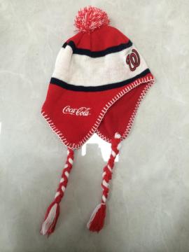 Jacquard  Knitting Ear Muff Winter Hat