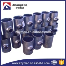 ASME standard bevel ends pipe fitting tee, reducing tee