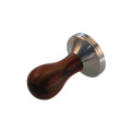 wooden handle coffee tamper press