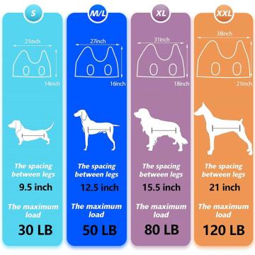 Husdjurshund grooming hängmatta hund grooming sele för nagel trimning