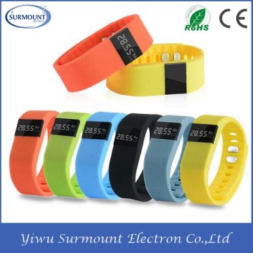 Waterproof Bluetooth 4.0 fitness activity wristband calorie tracker with pedometer fitness tracker