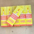 Smokeless No Drip White Bright Candles 35g