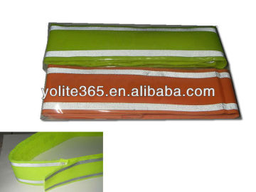 Reflective velcor armband/ reflex soft wrap with velcor band