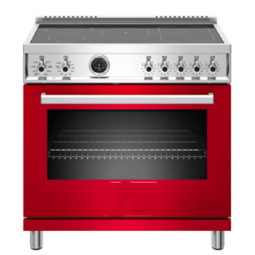 36 inch Induction Range 5 Heating Zones