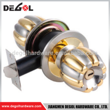 Zinc alloy bathroom door knob locks and dead bolts