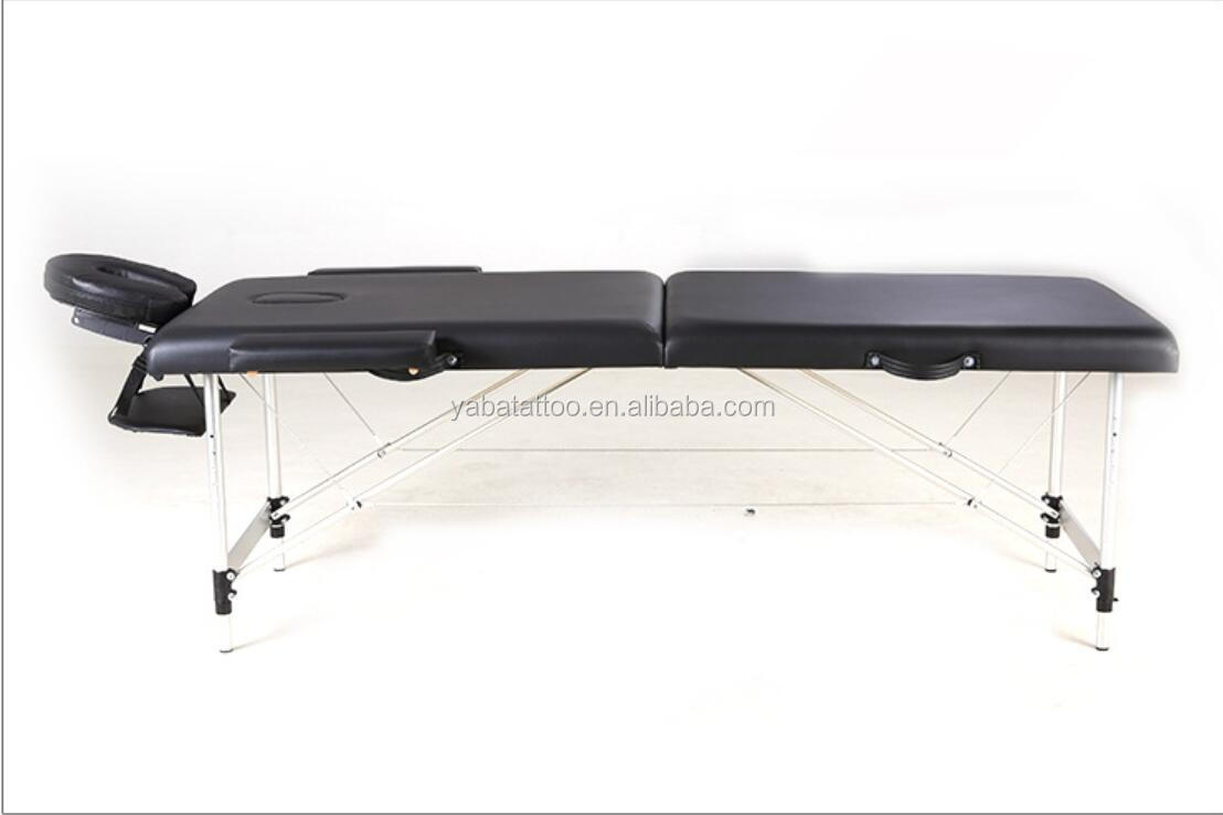 Portable Folding Massage Bed Adjustable SPA Therapy Tattoo Beauty Salon Massage Table Bed with Carrying Case