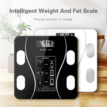 Bluetooth Body Fat Scale Smart Wireless Digital Bathroom Scale LED Digital Body Weight Scale Weight Measure Composition Analyzer