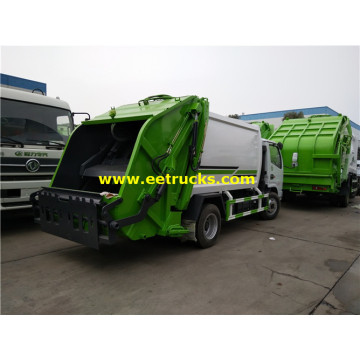 6000 Litres 130HP Compressed Trash Vehicles