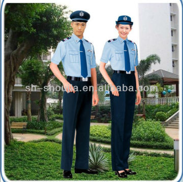 2014 new style security uniforms, fashionable security suits, unisex security uniforms