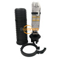 1Entry 4Exit Dome Heat Shrinkable Seal Fiber Optic Splice Closure