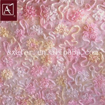 Fashion sequin embroidery fabric