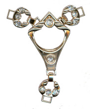 2014 New Rhinestone Chain Sandal for Lady, Popular T-Shaped Flip Flop Sandal Chain 