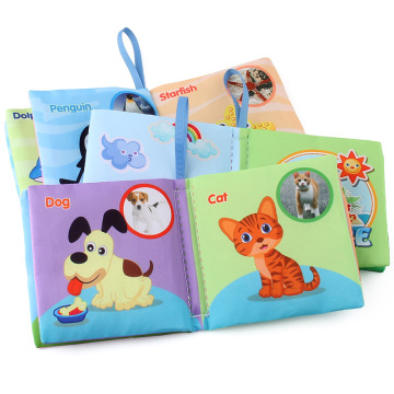 Early Education Infant Teaching Tear-Proof Soft Touch Cloth Books