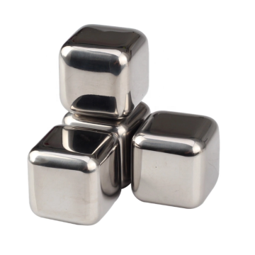 Stainless steel ice cubes for drink