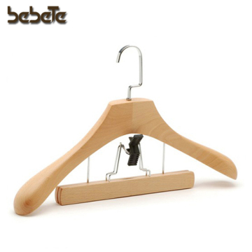 Wooden Pants Hangers Clamp