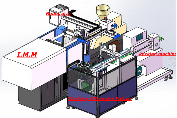 Plastic injection moulding Type Horizontal Style spoons, forks ,knives industry injection making machine