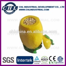 Lemon shape toothpick dispenser with CE certification