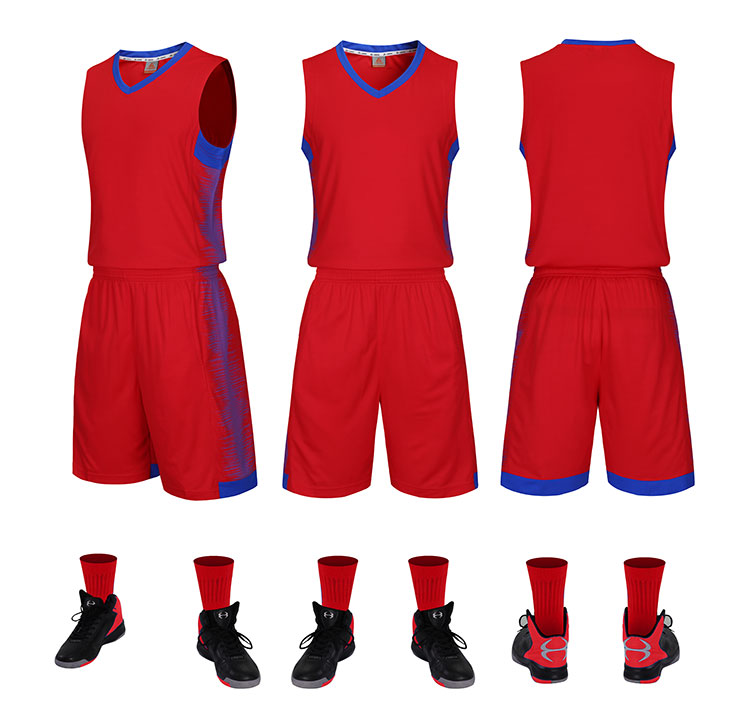 2019 Novo uniforme de basquete de design