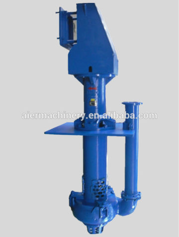 Submerged rubber slurry pump