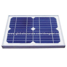 10W PV small power monocrystalline solar panel, rural electrification, TUV/CE/ISO 9001 certified