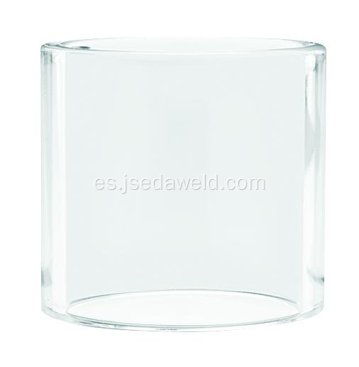 WP17 4P18GSLD Pyrex Clear Longitud de la boquilla 47 mm Dia.28.5mm