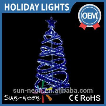 Spiral Christmas Tree Spiral Rope Light Christmas Tree