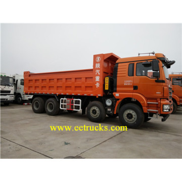 12 Wheeler 50 Ton SHACMAN Xe Tải Chở Hàng