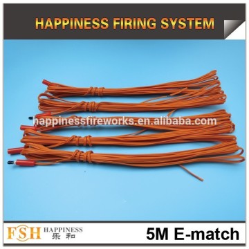 5M Fireworks ematches ignitors/with Pyrogen fireworks ematches igniters/ fireworks electric igniters/ e-match ignitors