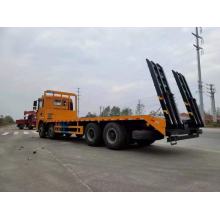 Shanqi 6x4 سرير مسطح سيارات Carrier Carrier منصة السيارة إزالة شاحنة السحب