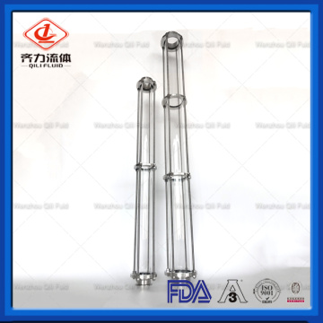 SS304 Custom Long Tri-Clamp Pipe Glass Sight