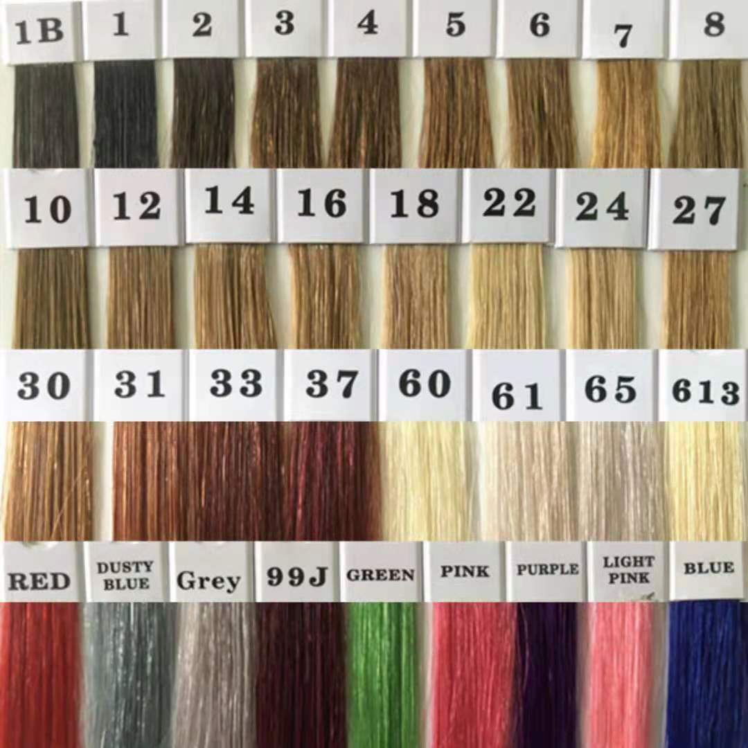 Wholesale 6D Hair Extension Double Drawn Italian Keratin Pre Bonded i Tip/U Tip/Tape In Hair Extensions Virgin Human Hair