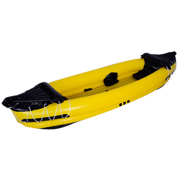 Tùy chỉnh màu vàng PVC bơm hơi kayak 3 người bè